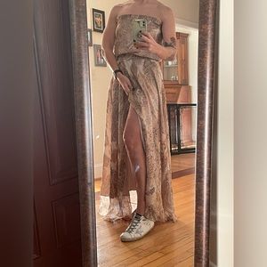 Haute Hippie Boho Maxi Dress